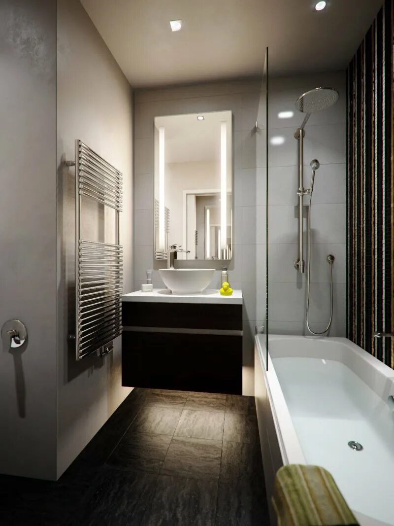 Ванная в квартире. Небольшая ванная комната. Маленькая ванная комната дизайн. Дизайн прямоугольной ванной.