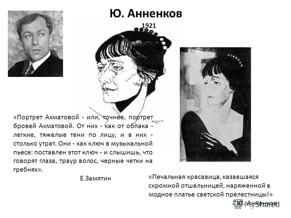 Кто был мужем ахматовой. Ю. Анненков. Портрет а. Ахматовой, 1921. Анненков портрет Ахматовой 1921.