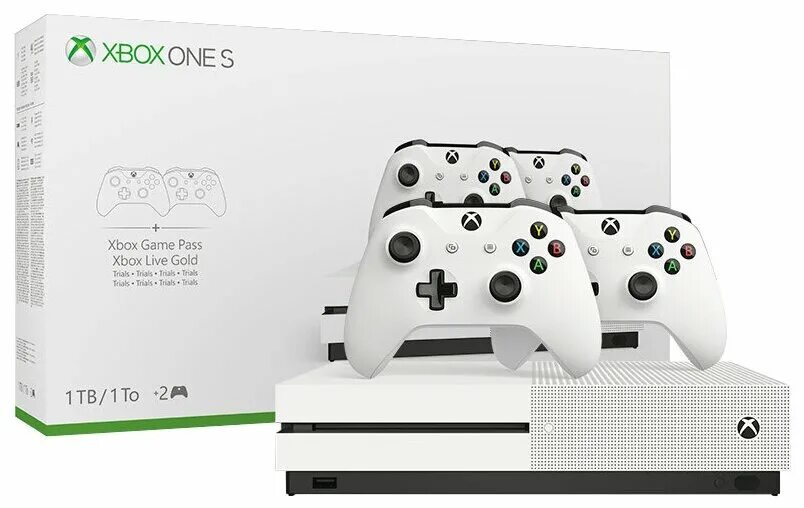 Приставка one s. Игровая приставка Xbox one s 1tb. Xbox one s 1 TB 2 джойстика. Xbox one s 1tb Console. Xbox one 1tb 2 геймпада.