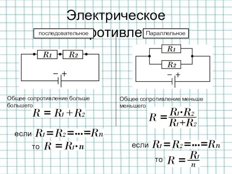 Калькулятор последовательного соединения