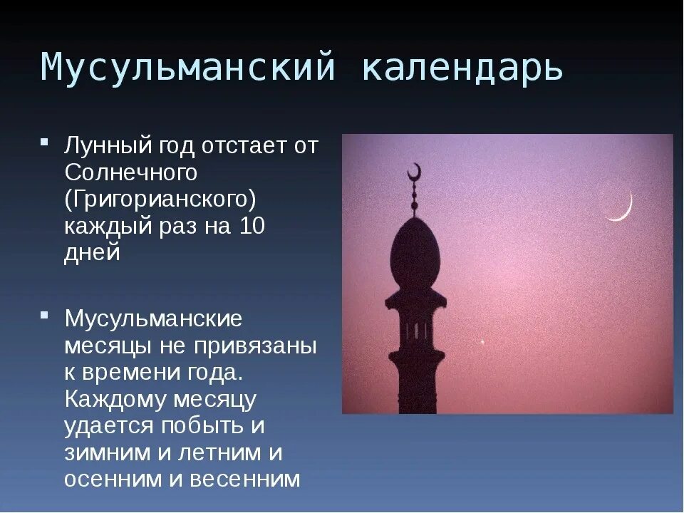 Начало мусульманские год