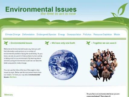 Environmental issues