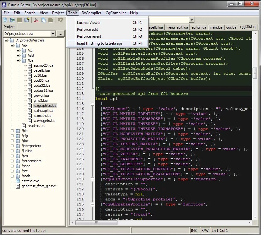 Lua editor. Редактор lua. sb_lua_editor. ffi. системная вибрация lua.