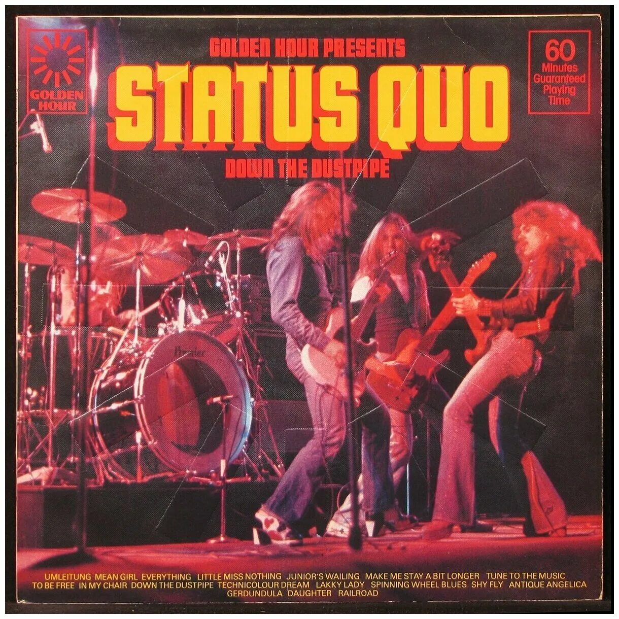 Статус кво ремикс песня. Down the dustpipe status quo. status quo 1975. status quo quo lp. статус кво это.