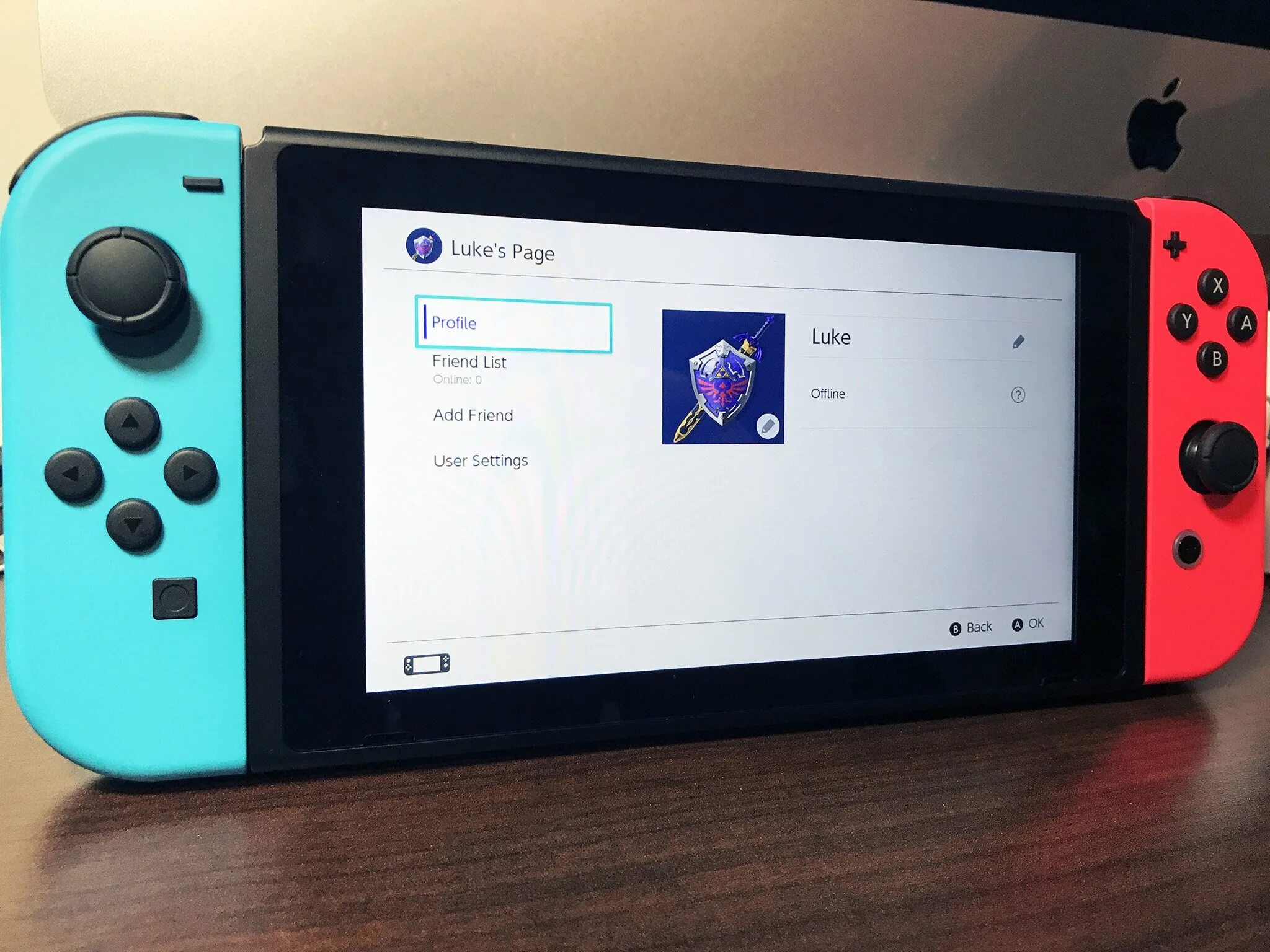 Switch setup