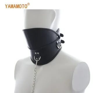 Женский БДСМ бондаж маска для лица ремешок сексуальный воротник из. 