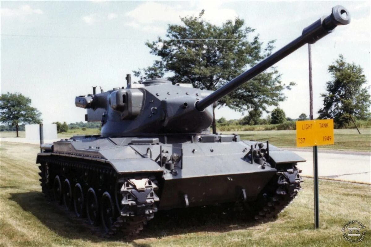 Сколько стоит американский танк. Американский танк t42. Light Tank t37. Т42 танк США. Т 37 США.