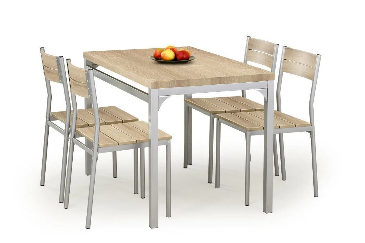 Обеденный комплект "стол Лион ПМ+стулья Кармен". Комплект обеденный Халмар. Стол обеденный Halmar Edward. Halmar дуб сонома. Обеденный комплект стол стулья