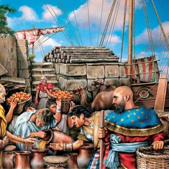 Древний финикиец. Как греки знакомились с жителями финикии. Путешествие древних народов. Древние финикийцы. Жители финикии.