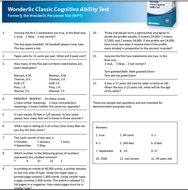 Sample test test 1. Тест sample. cognitive abilities test. cognitive ability test example.