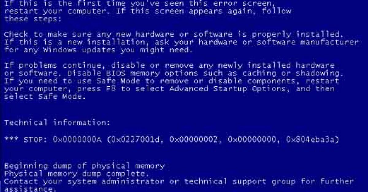 Синий экран 0x000000f4 windows 7. Синий экран. синий экран смерти. синий экран inaccessible boot device. экран ошибки.