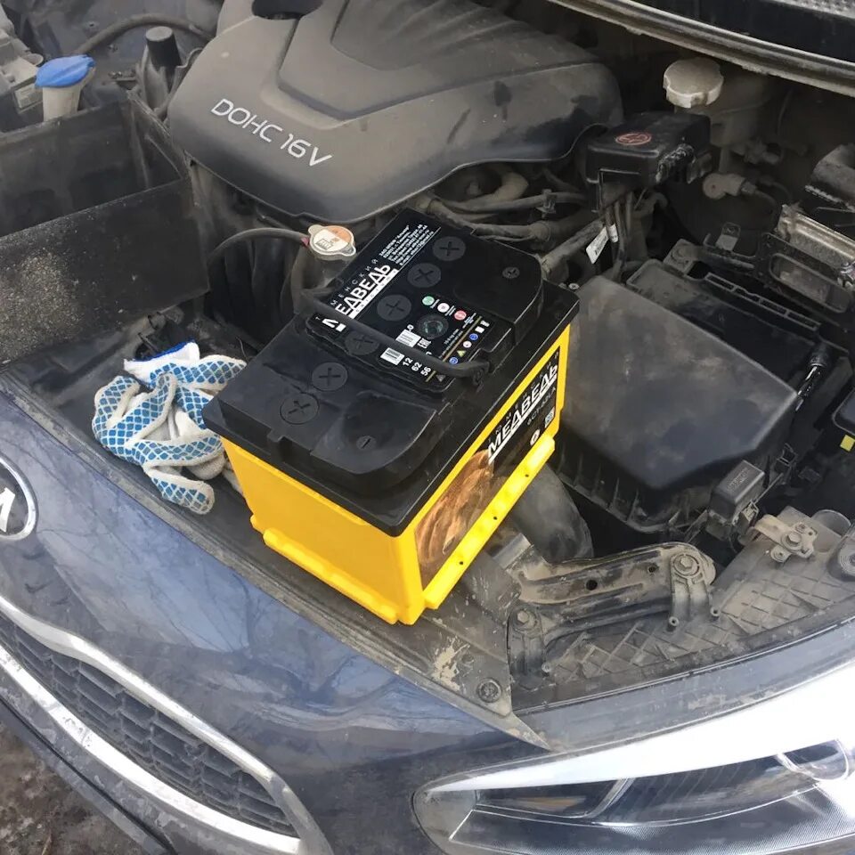 клемма аккумулятора - KIA Pro_Ceed, 1,6 л, 2008 года аксессуары DRIVE2