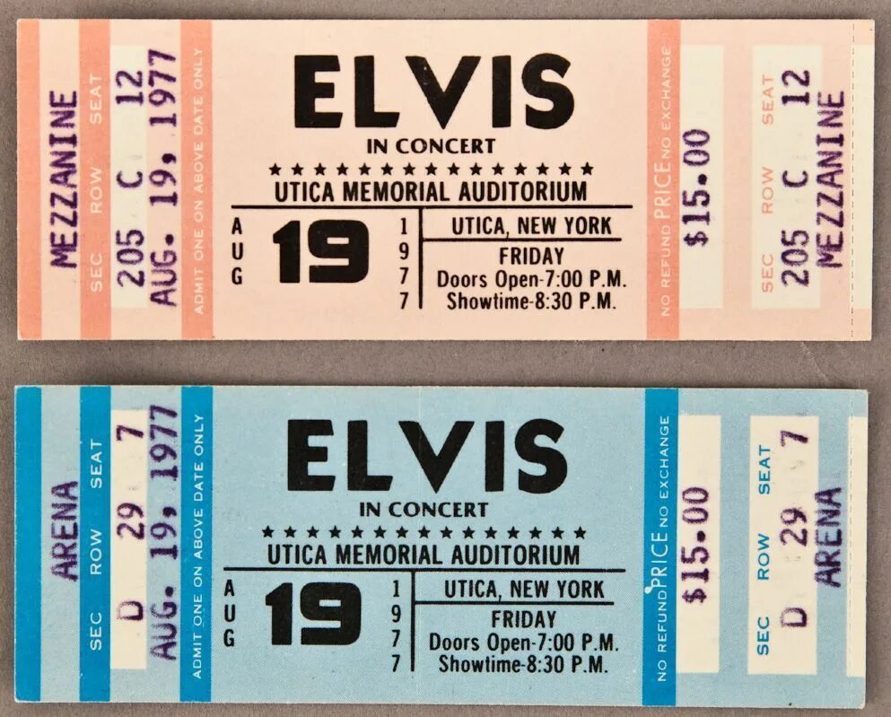 Concert ticket. Tickets на концерт. Elvis Presley ticket. Элвис в Нью-Йорке. All the concert tickets already