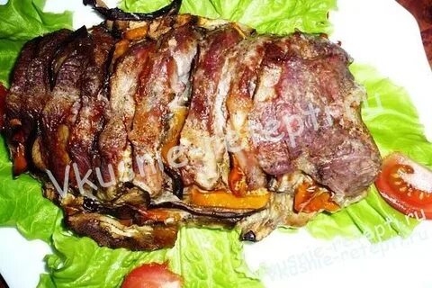 Свиная шейка с овощами