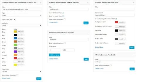 Product filter