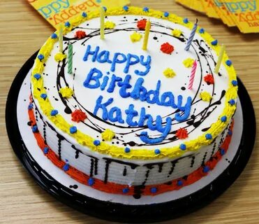 Best ideas about Happy Birthday Kathy Cake. 