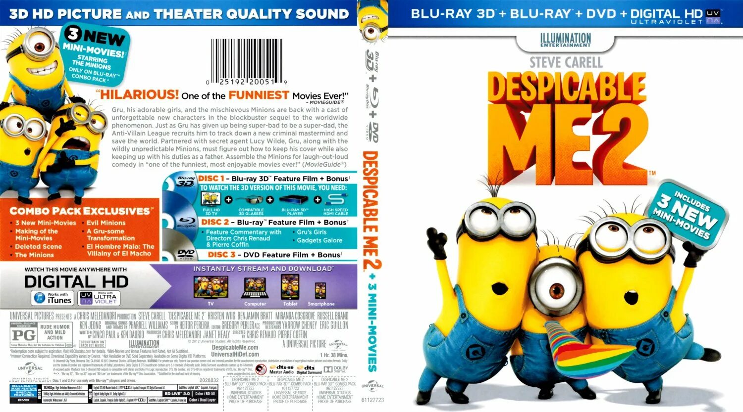 Despicable me 3 DVD & Blu-ray. Despicable me 3 DVD Blu ray Disc. Despicable me 2 DVD Cover. Гадкий я (Blu-ray).