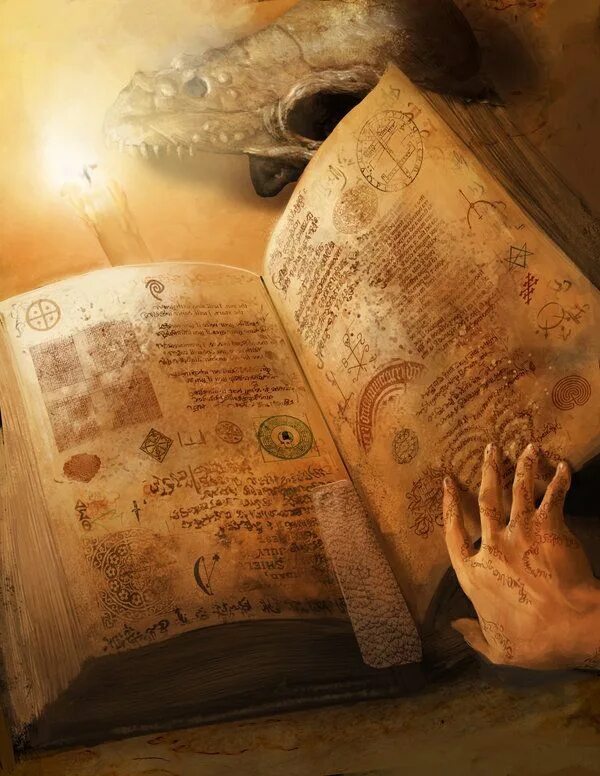 Раскрытая тайна жизни. Волшебная книга. Древняя магия. Старинные книги. Магические рукописи.