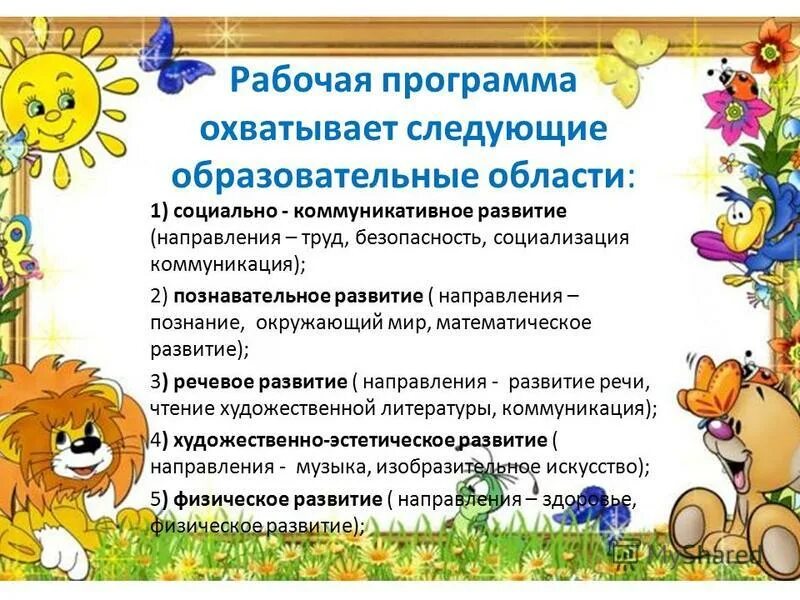 Рабочая программа 1 2 лет. Рабочая программа 1 2 лет