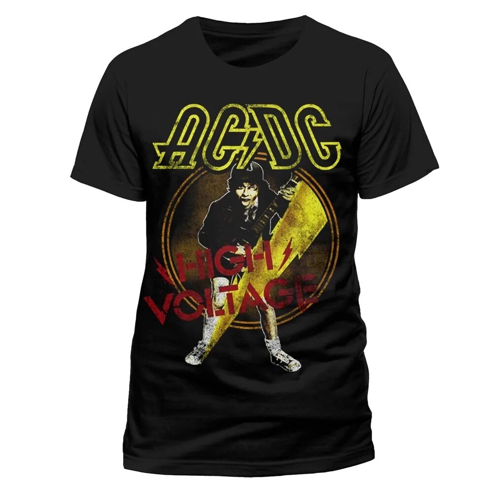 Футболка AC DC High Voltage. Футболка ACDC Voltage. AC DC Хай Вольтаж. Футболка ACDC tour76.