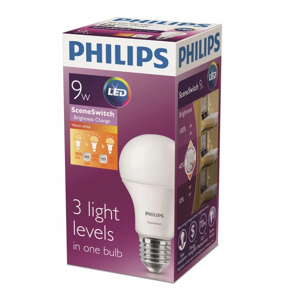 Светодиодные лампы е27, 9290012090, Philips SCENESWITCH 6,5w-1,5w. Светодиодная лампа Philips e27. Светодиодная лампочка Philips 19вт е27 теплый свет. Светодиодная лампа Philips e27 6500 (теплый ) (60 Вт). Scene switch