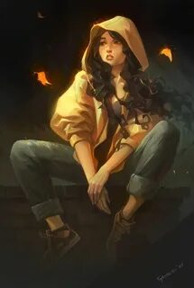 Normal girl art
