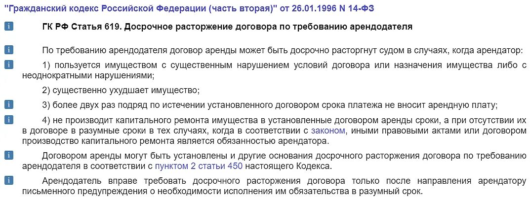 В течении какого времени можно расторгнуть договор. Досрочное расторжение договора. Условия расторжения договора аренды. Условия досрочного расторжения договора аренды. Арендатор расторгает договор аренды досрочно.