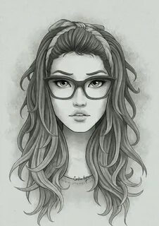 Нарисованные девушки рисовать