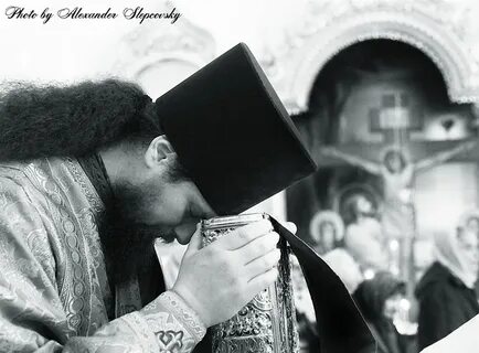 Сцена чтения евангелия
