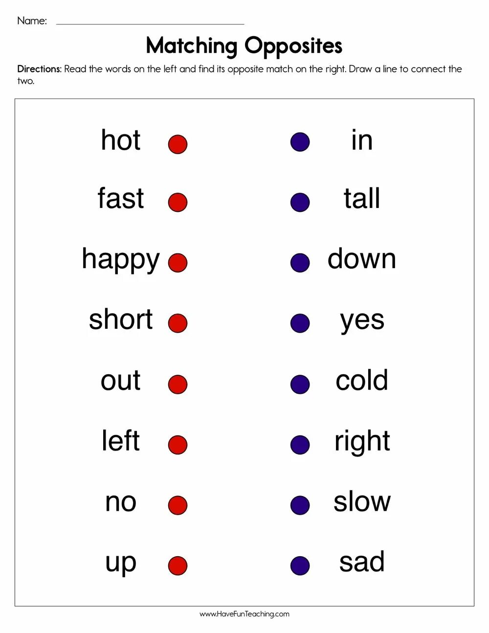 Match the words fun. Opposite Words Worksheet. Opposites в английском языке. Opposites для детей. Упражнения на opposite adjectives.