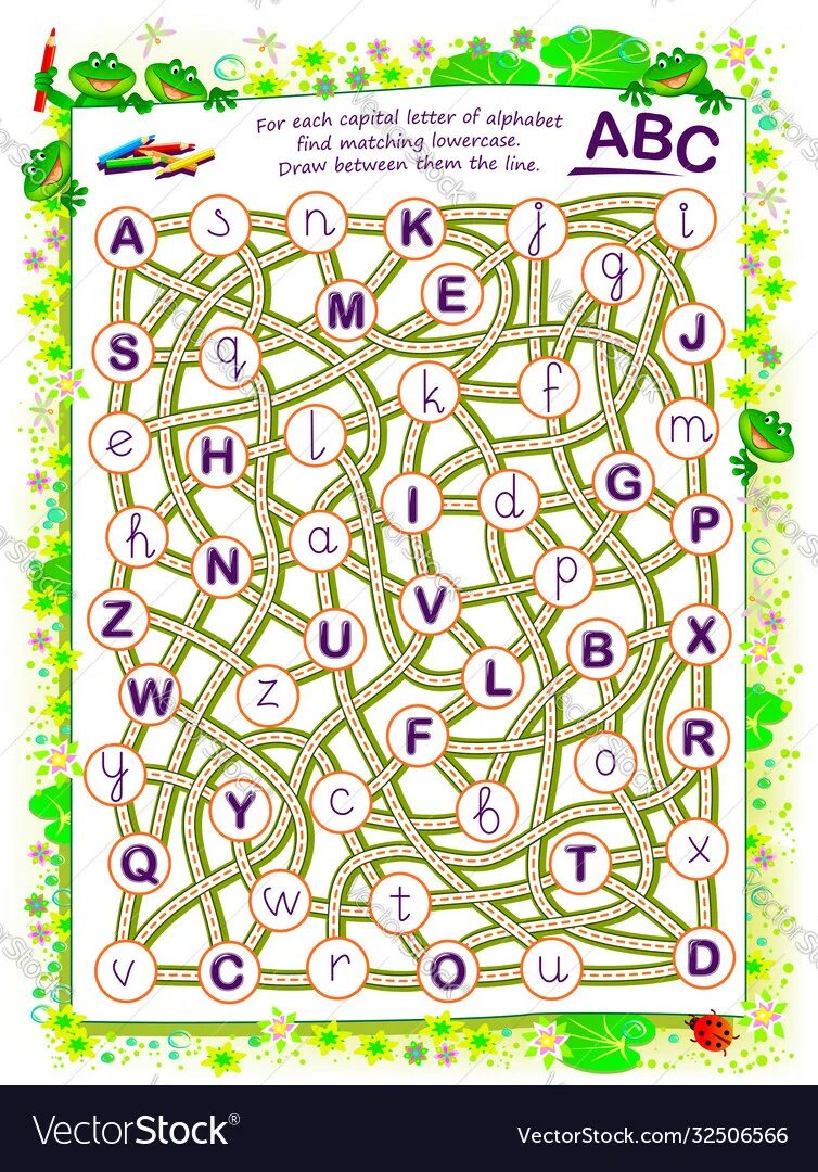 Find match. Развивающие раскраски для детей алфавит. capital lowercase letters matching. logic game for 12 year in letter. capital an little letters matching.