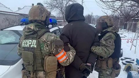 Задержанный военнослужащий