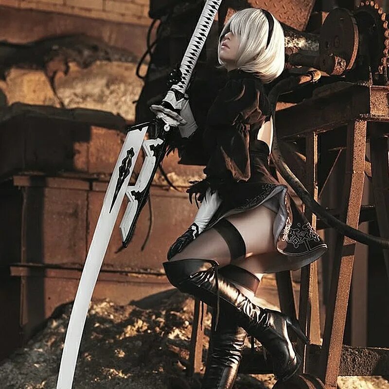 Nier automata cosplay. 2b NIER Automata Cosplay. 2б ниер косплей. BANBANKO - 2b Cosplay (NIER. Sesshu asuak.