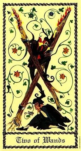2 жезлов и 2 кубков сочетание таро. 2 of wands таро. 2 жезлов таро. карты таро 2 жезлов. таро уйэта жезлов 2.