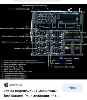 Как подключить магнитолу форд мондео 4