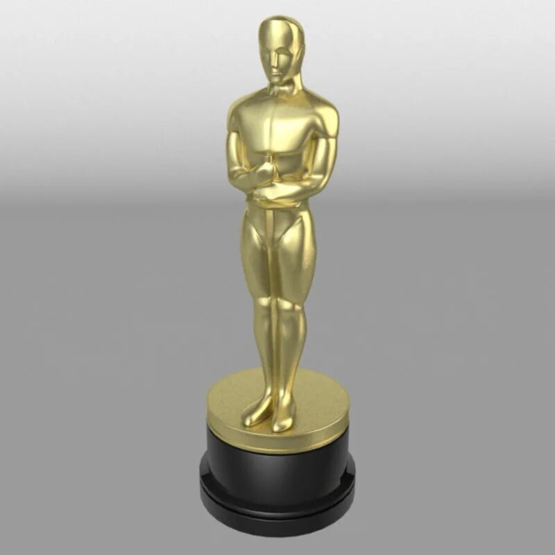 Оскар STL. Oscar statuette 3d. Оскар статуэтка 3d модель. Статуэтка Оскар 3д.