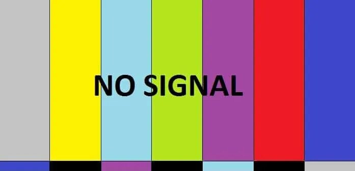 Пишет no signal. Пишет no signal