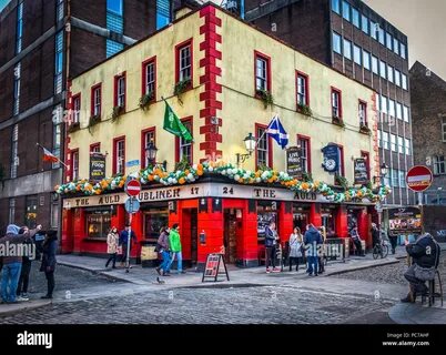 Dublin, Ireland, March 2018, 'The Auld Dubliner' pub building in ...