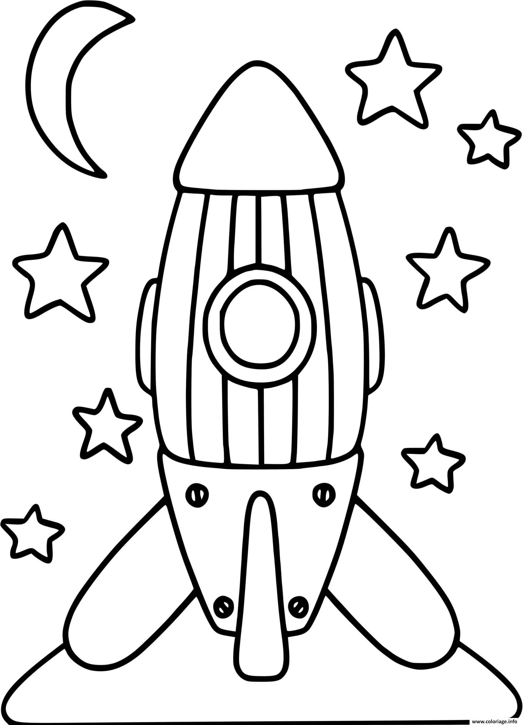Рисунок ракеты ко дню космонавтики. Ракета раскраска. Ракета раскраска для детей. Космическая ракета раскраска. Раскраска ракета в космосе для детей.