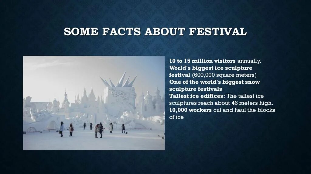 Перевод текста festivals