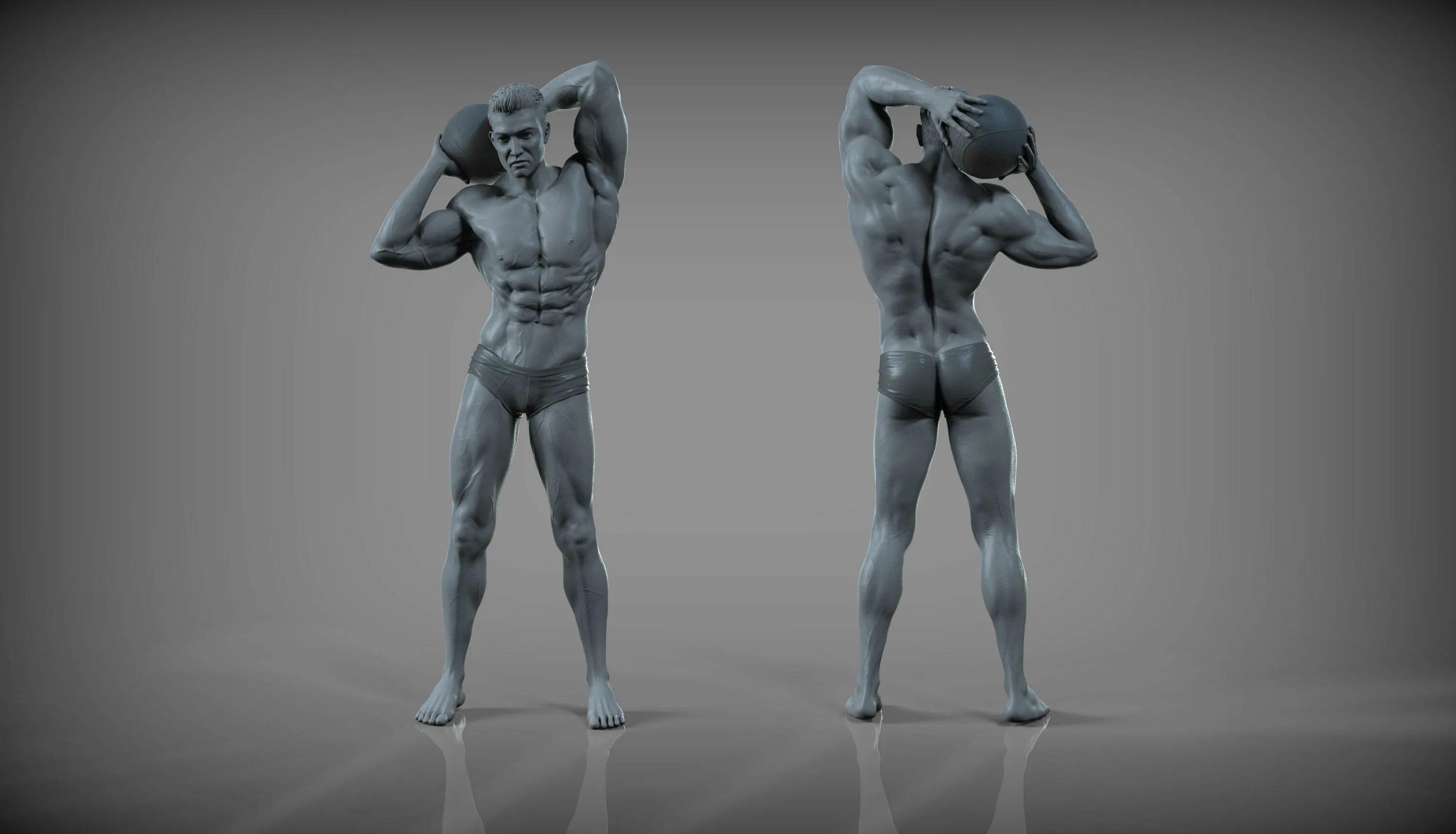 Camera man 3d model