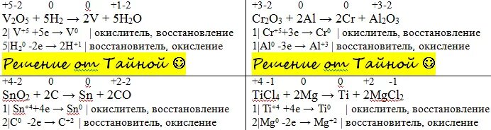 3 mgcl2 zn. V2o5+h2 электронный баланс. Cr2o3 al окислительно восстановительная реакция. V2o5+h2 метод электронного баланса. V2o5+h2>v+h2o электронный баланс.