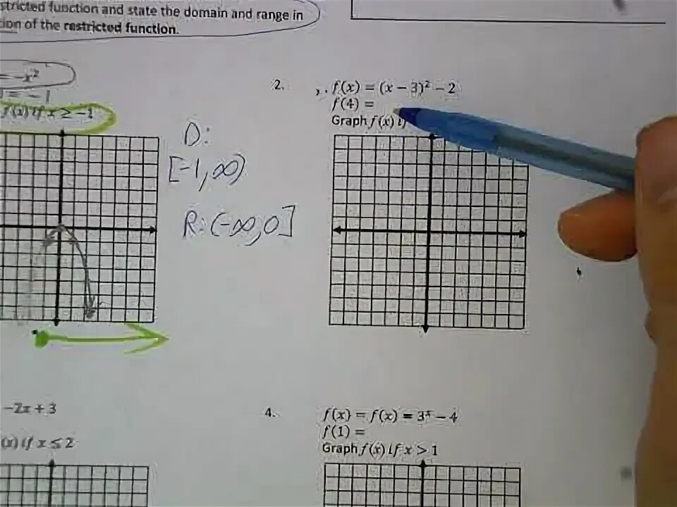 Restricted function. Restricted function