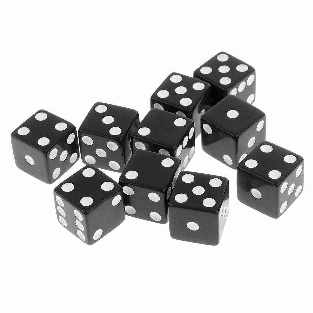Black dice. Кубик черный d6 negative. d6 dice. шестигранный игральный кубик (дайс. кубик белый 1 шт, d6, 15 мм.
