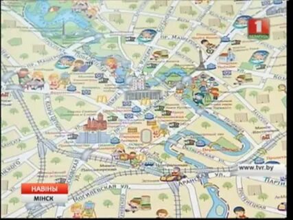 Карта музеев минска