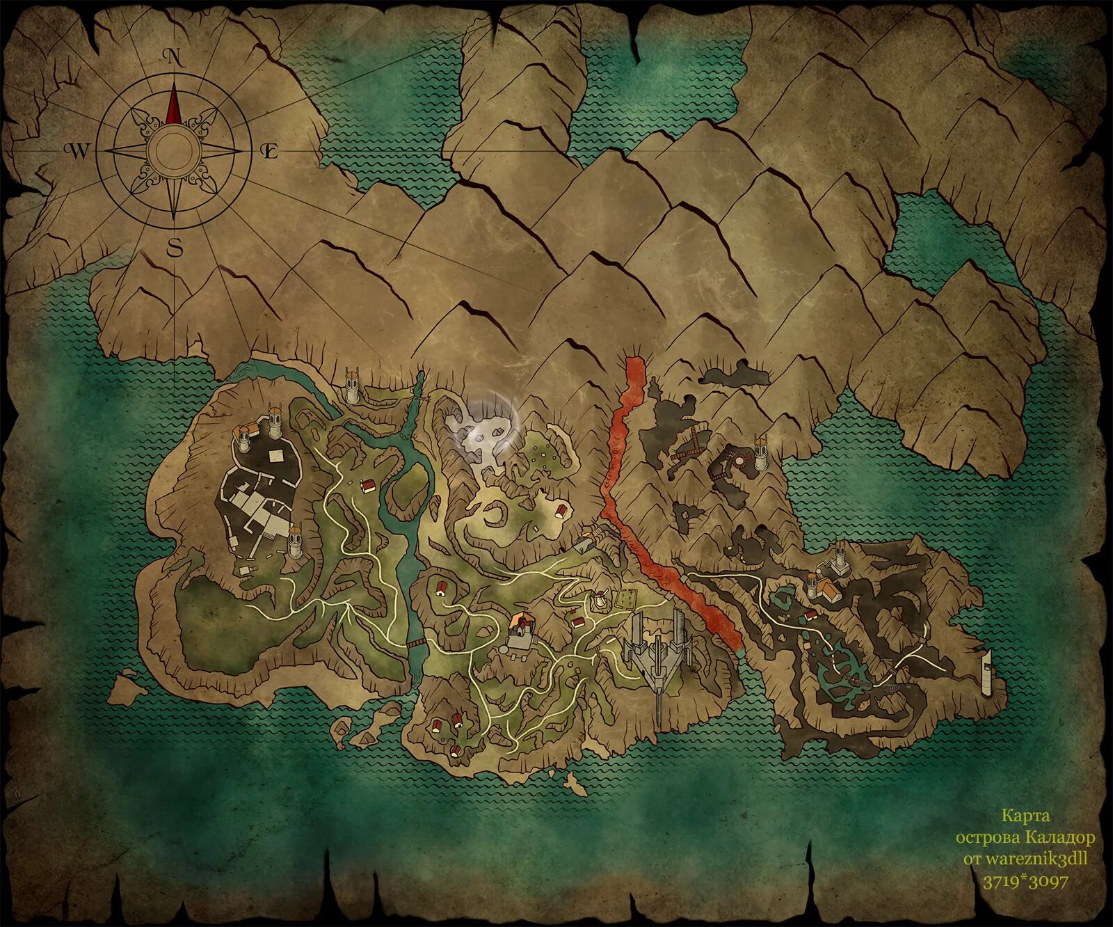 Rising map