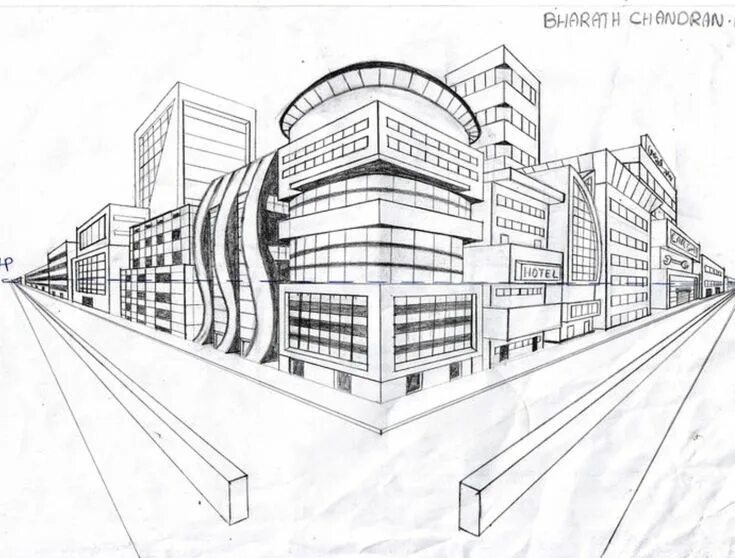 2 point perspective inspiration Perspective drawing architecture, Perspective ar