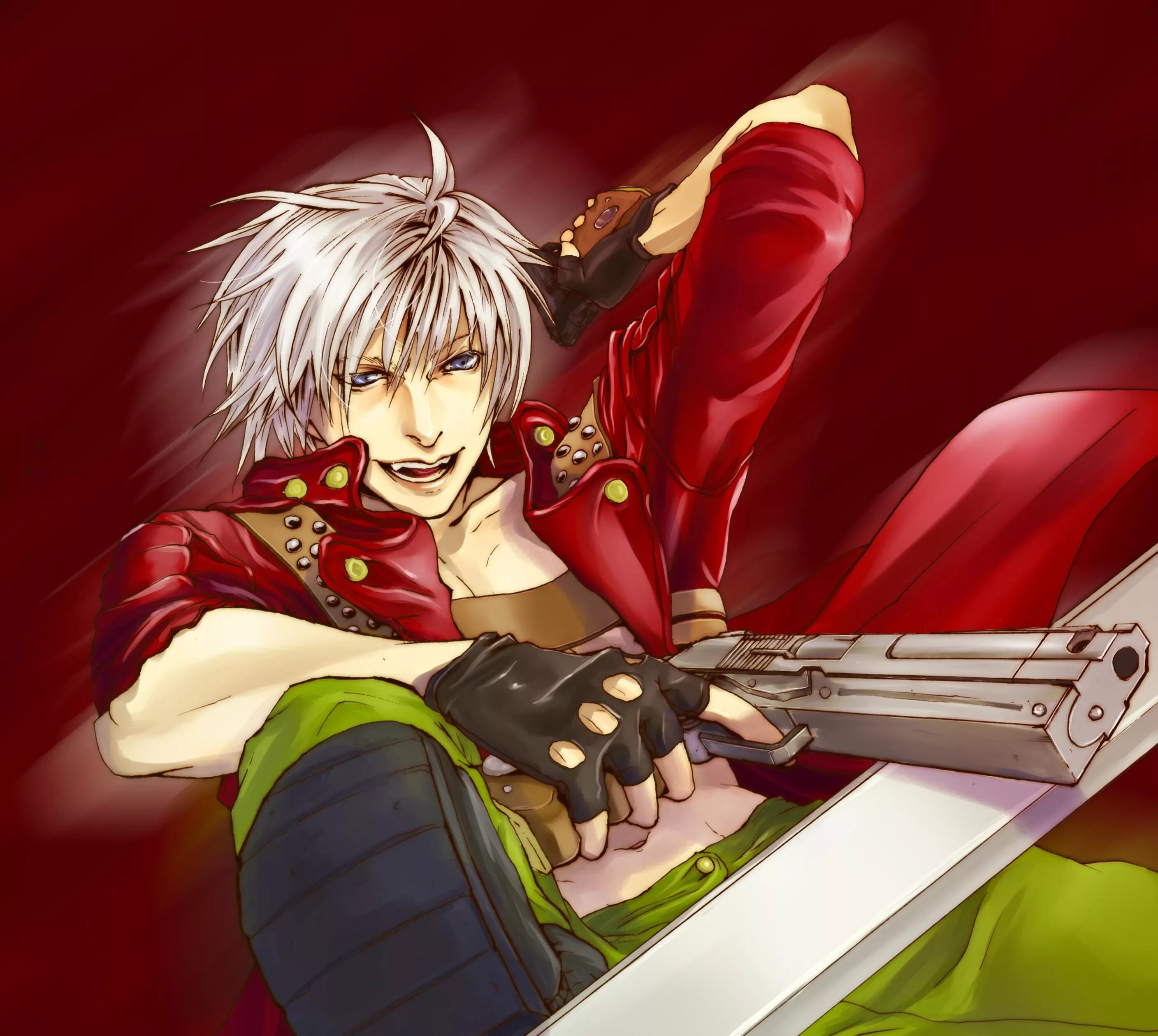 Dante Devil May Cry. Данте DMC 3 арт.