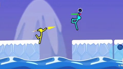 Стикман и вода