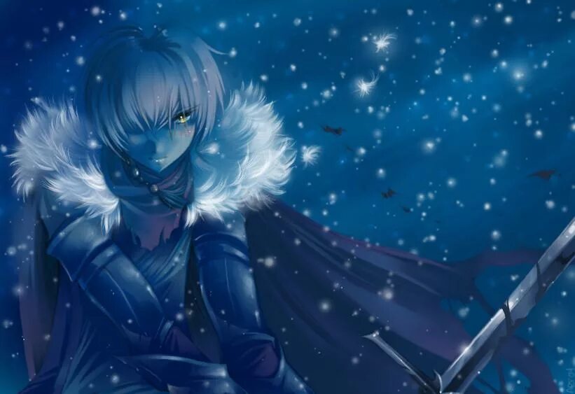 красивые мужчины фэнтези. юки онна богиня. принц кунсайт. снежный маг. заклинатель темной магии аниме.